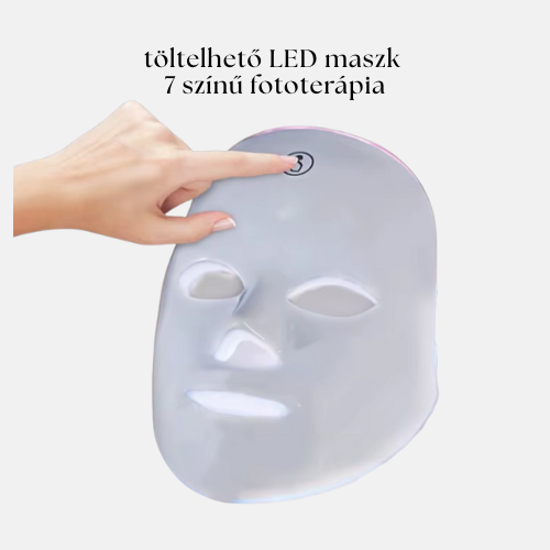 LED Fényterápiás Arcmaszk